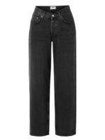 Agolde - V-waist Baggie Washed Black