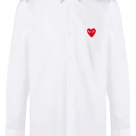 Comme Des Garcons Play - Camicia Bianca con Logo