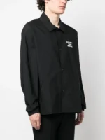 Drôle De Monsieur - Giacca con Bottoni Not From Paris 'la Veste Nfpm' Black - immagine 3