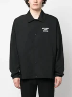 Drôle De Monsieur - Giacca con Bottoni Not From Paris 'la Veste Nfpm' Black - immagine 4