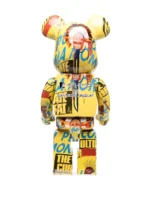 Medicom Toy -be@rbrick Andy Warhol X Jean-michael Basquiat #3 1000% - immagine 2