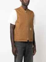 Carhartt WIP - Gilet in Canvas Hamilton Brown - immagine 2
