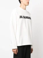 Jil Sander - Felpa Girocollo con Logo - immagine 5