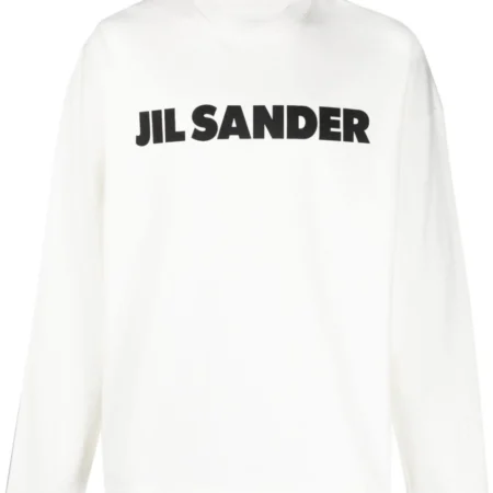 Jil Sander - Felpa Girocollo con Logo