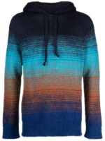 Laneus - Maglione con Cappuccio Degrade'