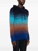 Laneus - Maglione con Cappuccio Degrade' - immagine 5