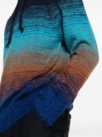 Laneus - Maglione con Cappuccio Degrade' - immagine 6