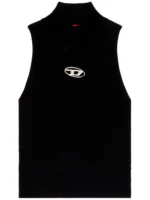 Diesel - Top a Collo Alto Onervax Nero