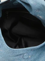 Diesel - Borsa a Spalla Grab-d Media in Denim - immagine 4