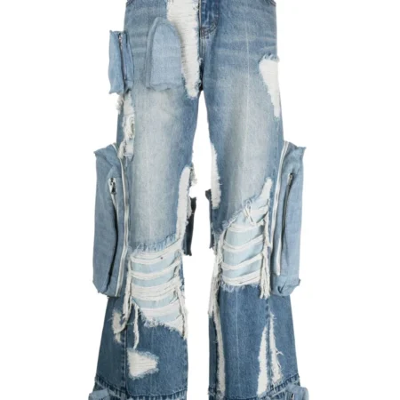 Who Decides War - Multipocket Distressed Denim