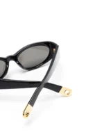Jacquemus - Ovalo Black - Yellow Gold - immagine 2