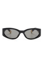 Jacquemus - Ovalo Black - Yellow Gold