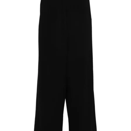 MM6 Maison Margiela - Pantalone Sportivo a Gamba Ampia Nera