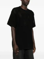 MM6 Maison Margiela - T-shirt Knit Nera - immagine 5