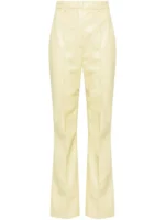 Nanushka - Pantaloni a Zampa 'leena' in Ecopelle