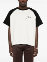 Rhude - Raglan Tee Vintage Black - immagine 5