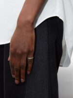 MM6 Maison Margiela - Anello Numeric Signature Inciso - immagine 2