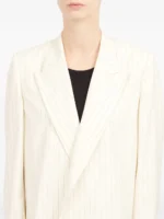 MM6 Maison Margiela - Blazer Oversize Gessato - immagine 6