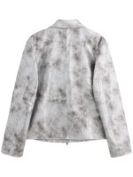 Sunflower - Short Leather Jacket silver - immagine 2