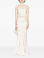 Rotate - Satin Maxi Skirt - immagine 2