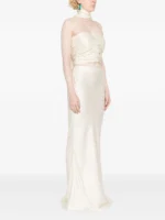 Rotate - Satin Maxi Skirt - immagine 3