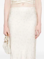 Rotate - Satin Maxi Skirt - immagine 6