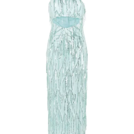 Rotate - Halterneck Maxi Dress
