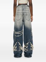 Who Decides War - Laced Stained Glass Fold Denim - immagine 3