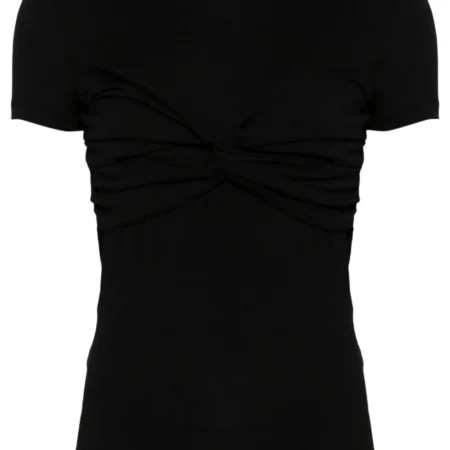 Rotate - Twisted T-shirt Black