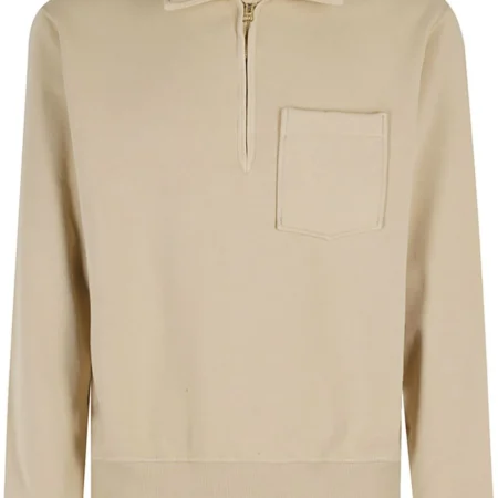 Fortela - Woven Zip Up Sweatshirt