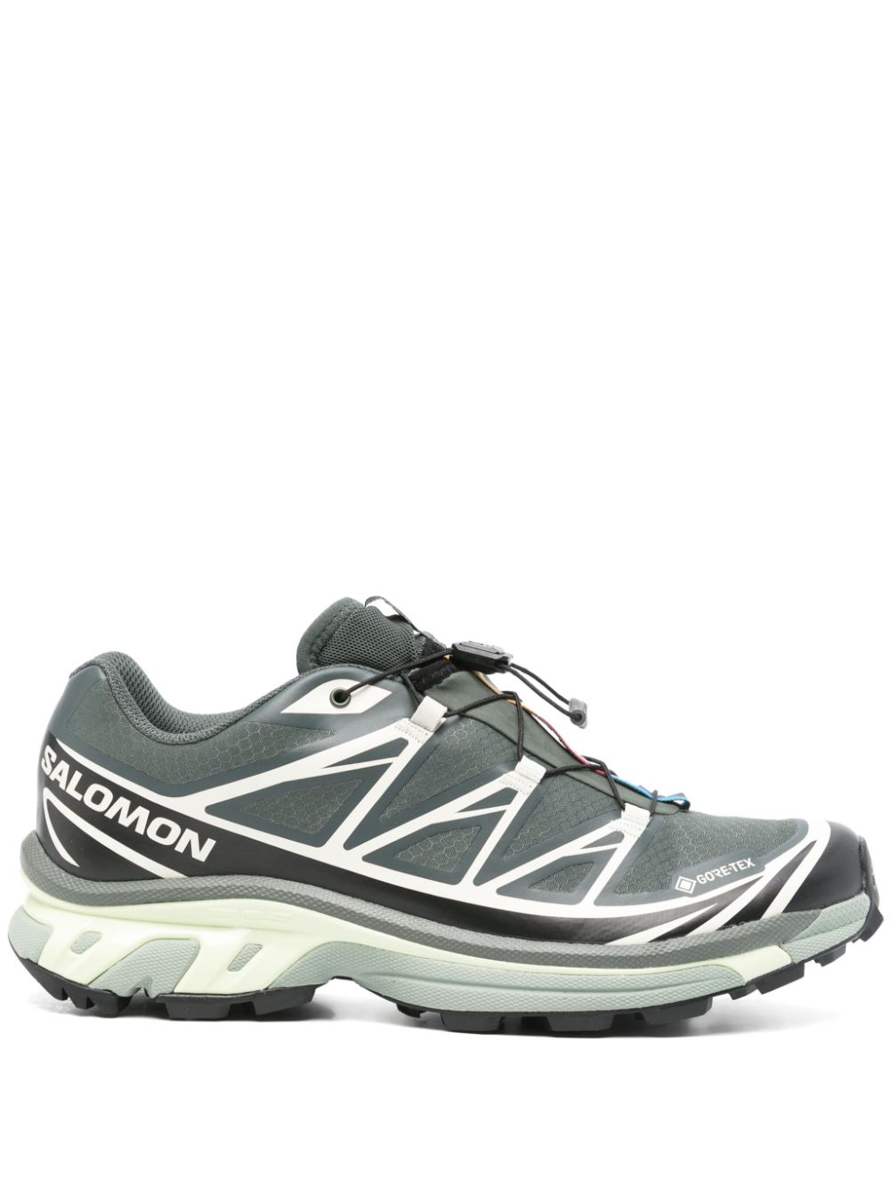 Salomon - Xt 6 Gtx Urban Chic/black/lime - Dejavù Fashion Shop