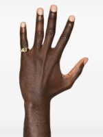 Magliano - Micro Broken Heart Ring Gold - immagine 2