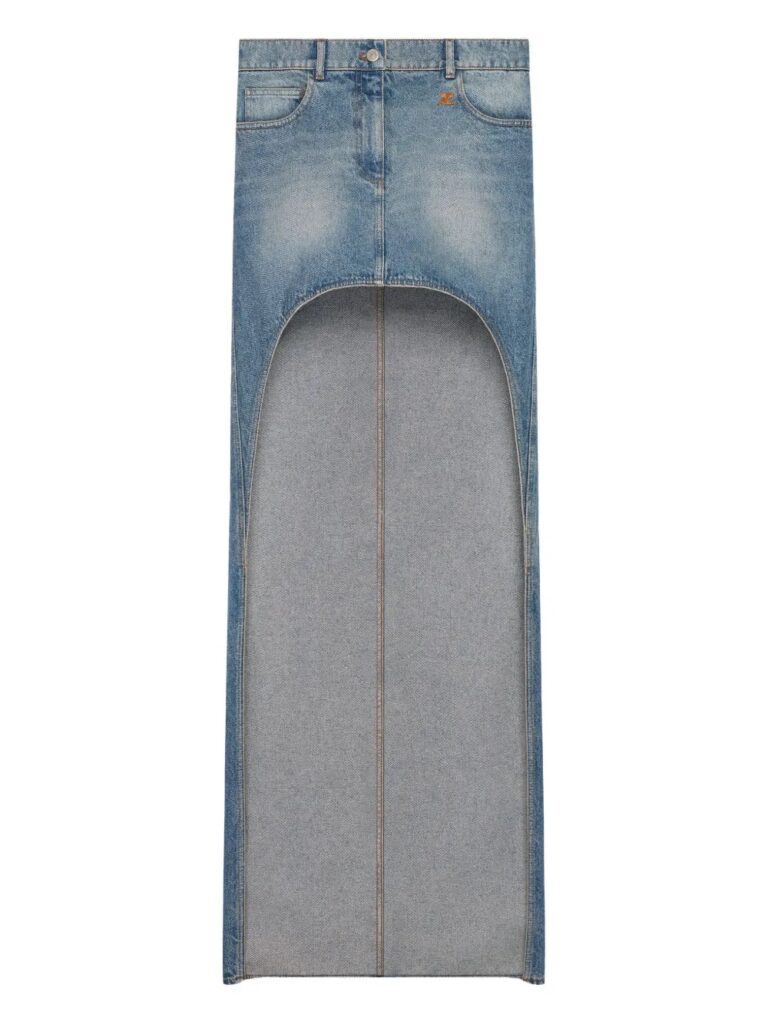 Washed blue