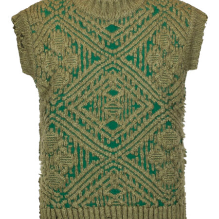 Andersson Bell - Jacquard Crewn Neck Vest