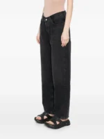 Agolde - V-waist Baggie Washed Black - immagine 3