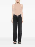 Agolde - V-waist Baggie Washed Black - immagine 2