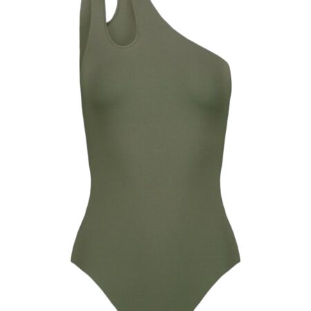 Federica Tosi - Costume Intero Monospalla Verde