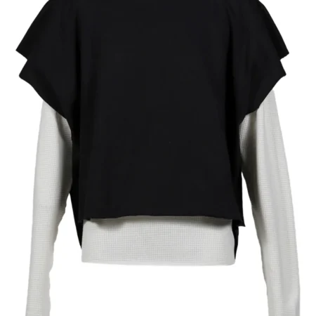 424 Fairfax - Double layer distressed t-shirt