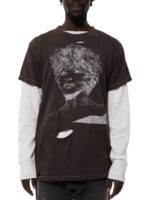 424 Fairfax -double Sleeve Distressed