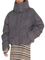 Holzweiler - Steilia Brushed Jacket Grey - immagine 3