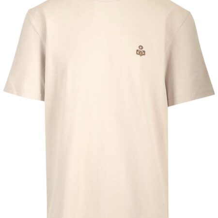 Isabel Marant - Hugo T-shirt Small Logo Ecru