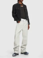 Andersson Bell - Wax Coated Denim Motorcycle Jacket - immagine 3