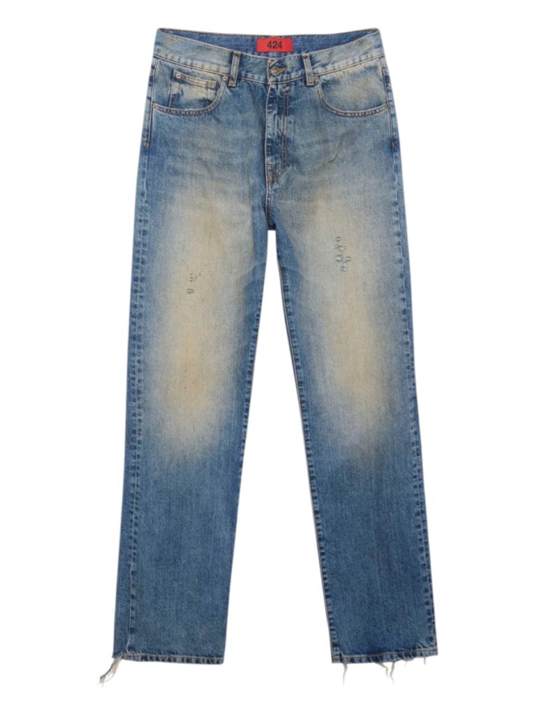 Washed blue