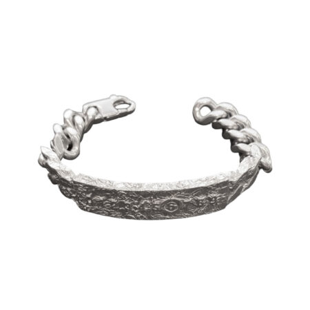 MM6 Maison Margiela - Bracciale con Maglie E Logo