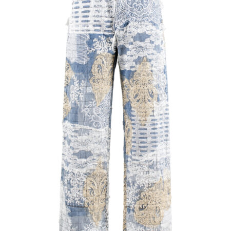 Who Decides War - Grid Lace Denim
