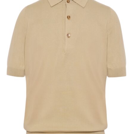 Lardini - Polo shirt knit beige