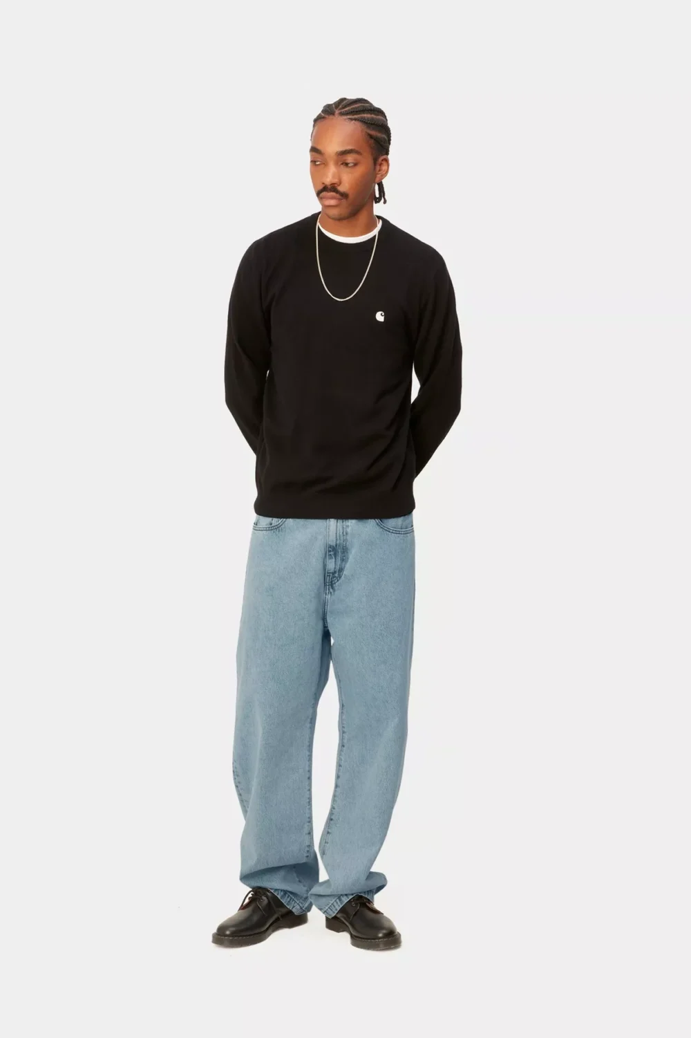 Carhartt WIP - Landon Pant Robertson Denim - immagine 3