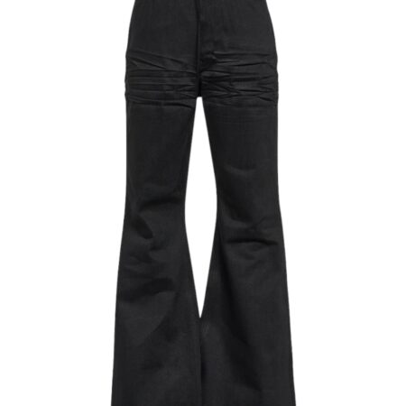 Rick Owens Drkshdw - Bias Bootcut Black Wax
