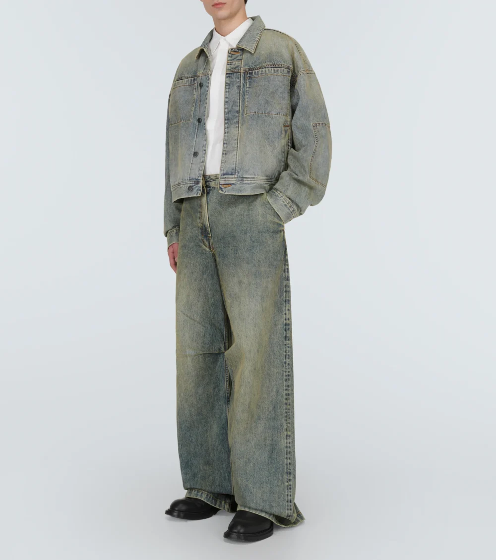 Entire Studios - Gem Denim Jacket Surface Wave - immagine 2