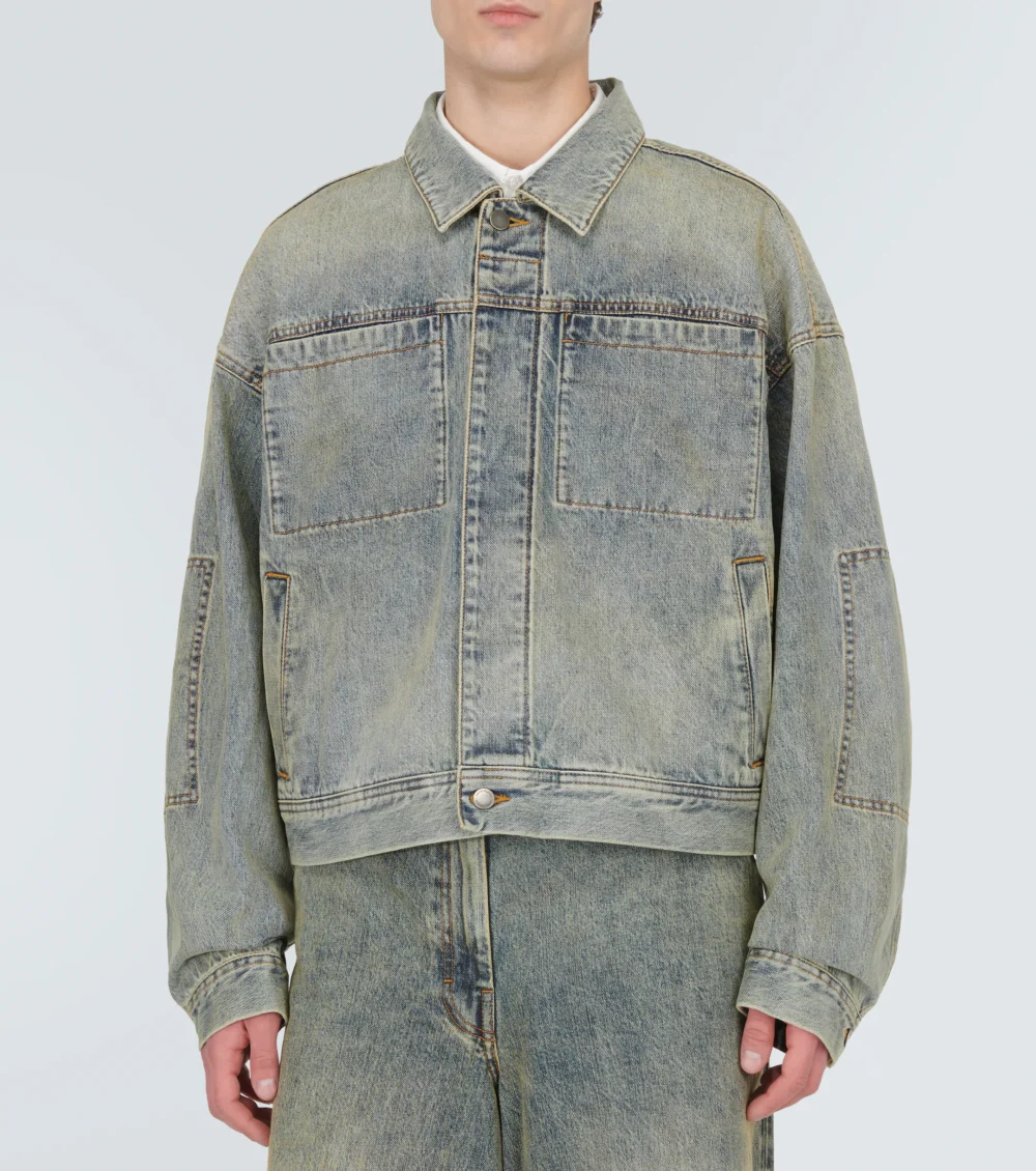 Entire Studios - Gem Denim Jacket Surface Wave - immagine 3
